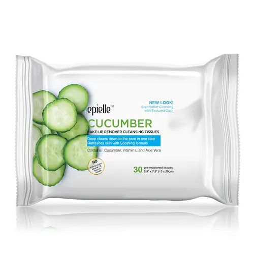 Epielle Cucumber Make-Up Remover Cleansing Tissues