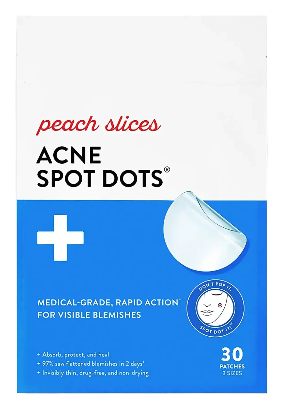 Peach Slices Acne Spot Dots