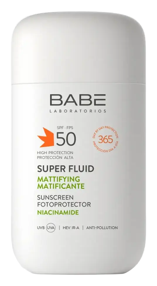 BABE Laboratorios Super Fluid Sunscreen Mattifying SPF 50