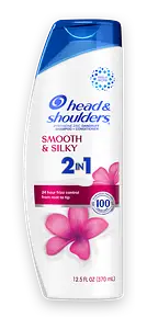 Head & Shoulders Smooth & Silky 2-In-1 Anti Dandruff Shampoo & Conditioner