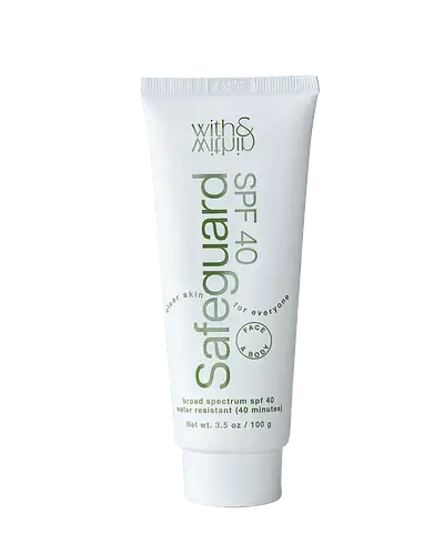 With & Within Safeguard SPF 40
