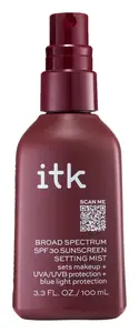 itk Broad Spectrum SPF 30 Sunscreen Setting Mist