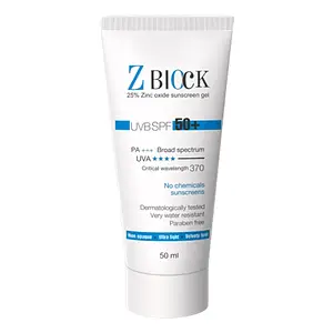 Ethicare Remedies Z Block Zinc Oxide Sunscreen Gel SPF 50+
