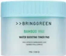 Bring Green Bamboo Hyalu Water Boosting Toner Pad