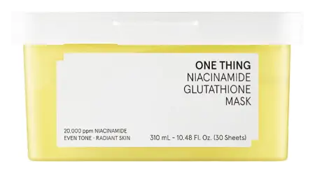 One Thing Niacinamide Glutathione Mask