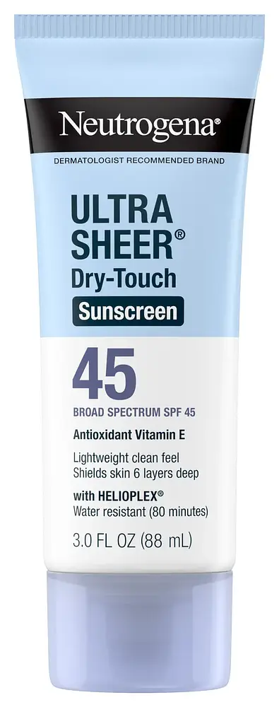 Neutrogena Ultra Sheer Dry-Touch Sunscreen Lotion with Broad Spectrum SPF 45 US