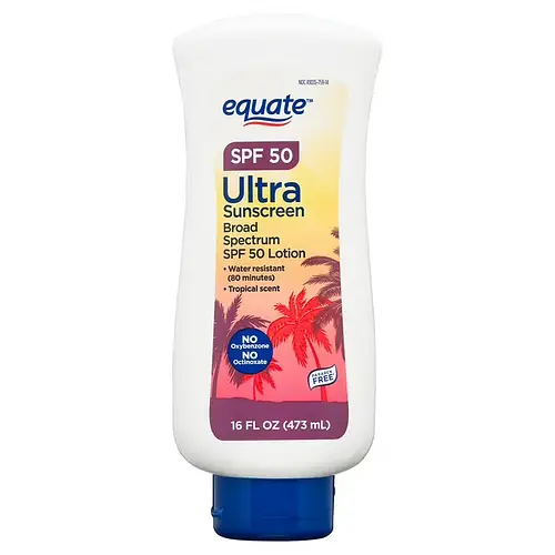 Equate Ultra Broad Spectrum Sunscreen Lotion, SPF 50