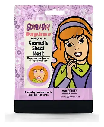 Mad Beauty Warner Brothers Scooby Doo Cosmetic Sheet Masks Daphne