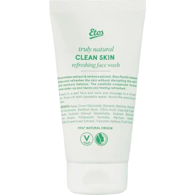Etos Truly Natural Clean Skin Refreshing Face Wash