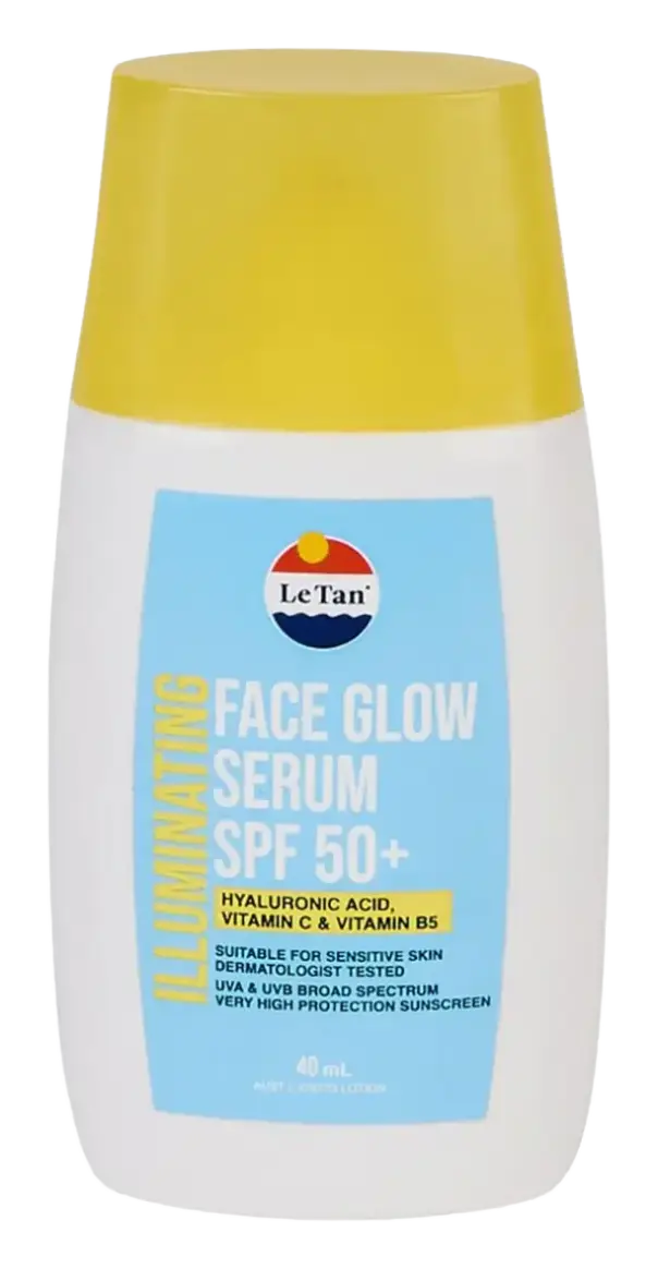 Le Tan Illuminating Face Glow Serum SPF 50+