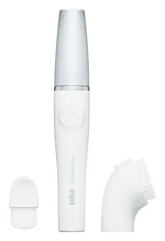 Braun Facespa Pro 910 Facial Epilator White/Silver