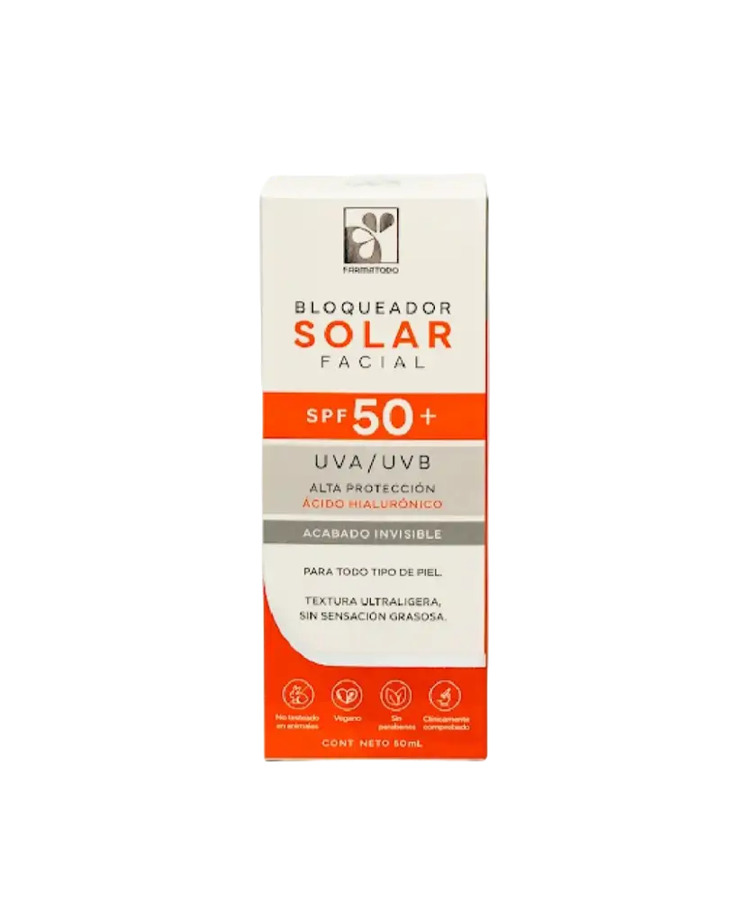Farmatodo Bloqueador Solar Facial SPF 50+