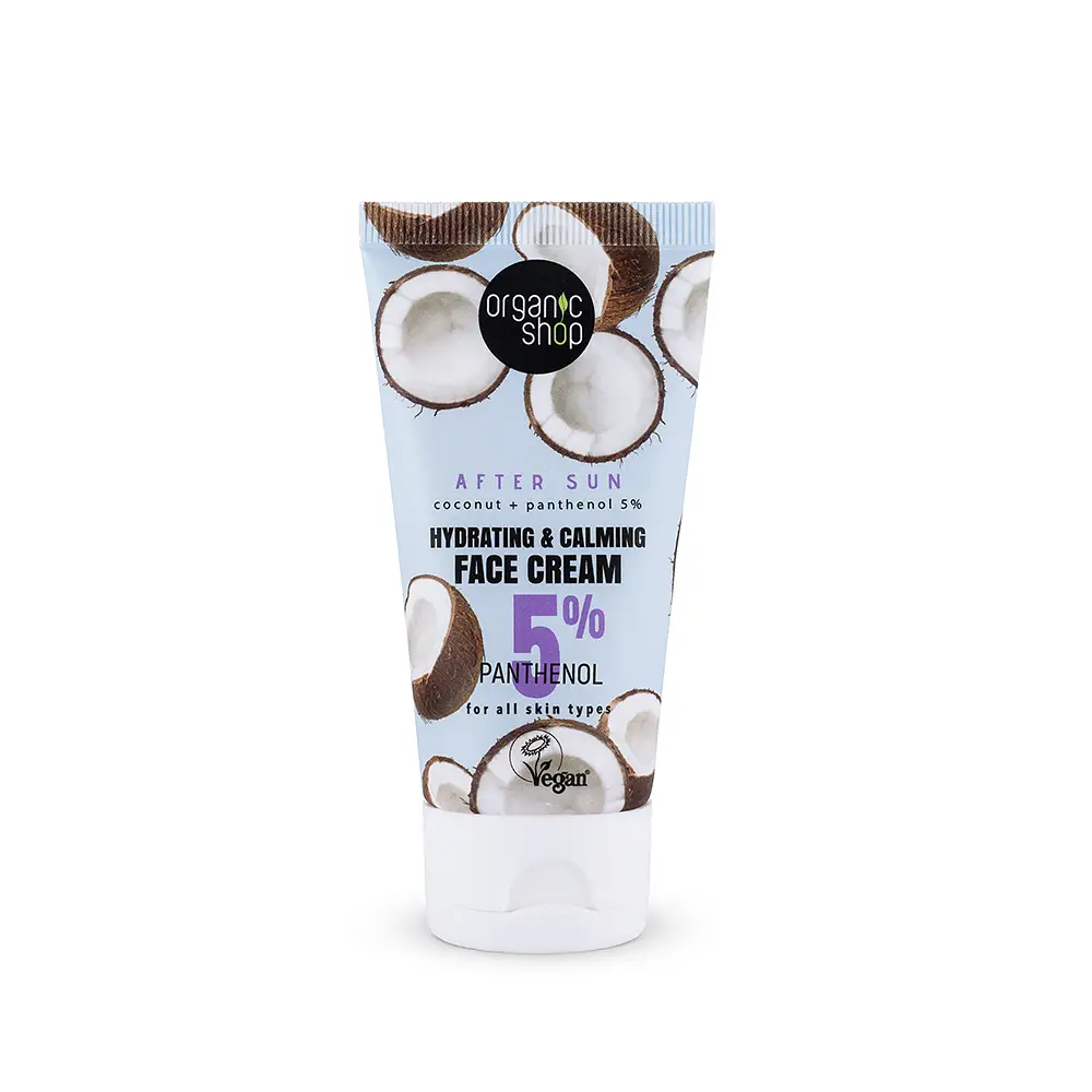 Organic Shop After Sun Hydrating & Calming Face Cream