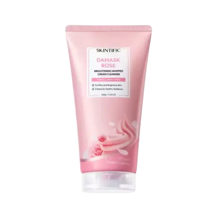 Skintific Damask Rose Brightening Whipped Cream Cleanser