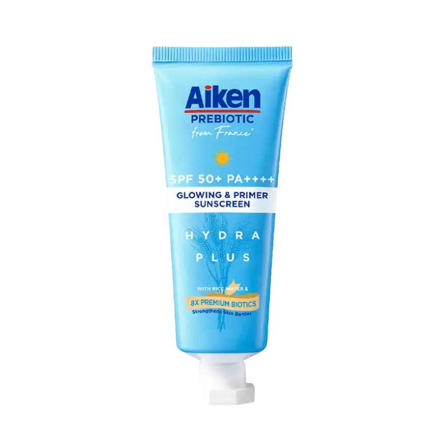 Aiken Hydro Plus Glowing & Primer Sunscreen SPF 50+