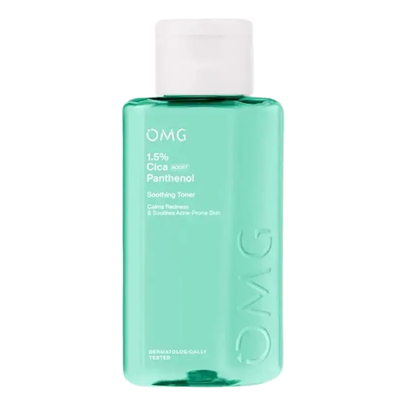 OMG Beauty 1.5% CicaBoost Panthenol Soothing Toner