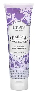 LilyAna Naturals Anti-Aging Charcoal Face Scrub