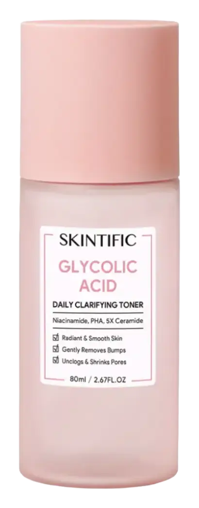Skintific Glycolic Acid Daily Clarifying Toner