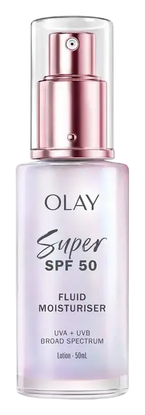 Olay Super SPF 50 Fluid Moisturiser Australia