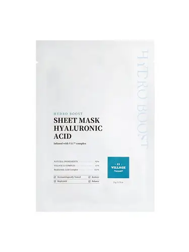 Village 11 Factory Hydro Boost Sheet Mask Hyaluronic Acid