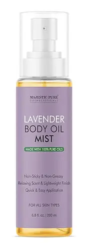 Majestic Pure Cosmeceuticals Lavender Body Oil Mist