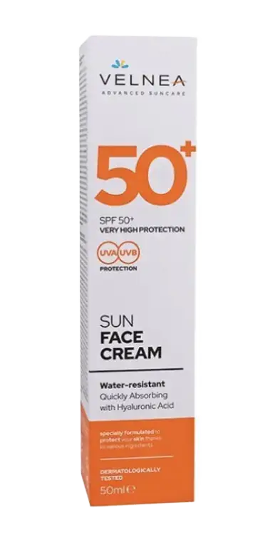 VELNEA Sun Face Cream SPF 50+