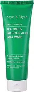 Zayn and Myza Tea Tree & Salicylic Acid Face Wash