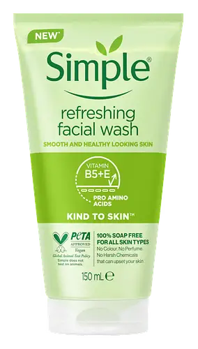 Simple Skincare Kind To Skin Refreshing Facial Wash Malaysia