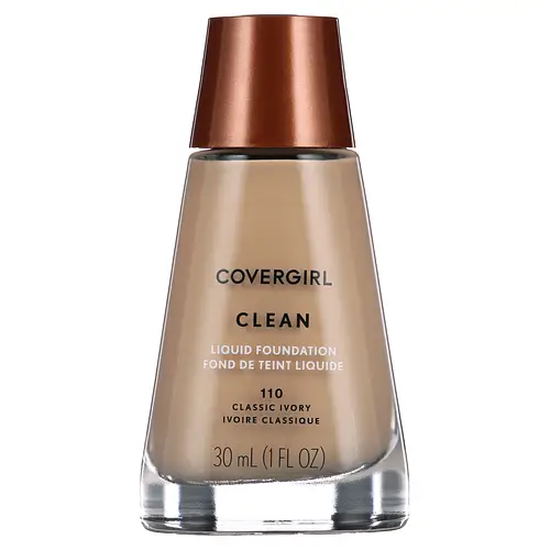 Covergirl Clean Liquid Foundation 110 Classic Ivory