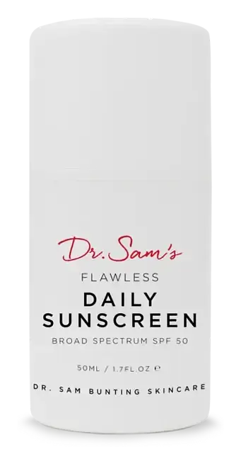 Dr Sam’s Flawless Daily Sunscreen SPF 50
