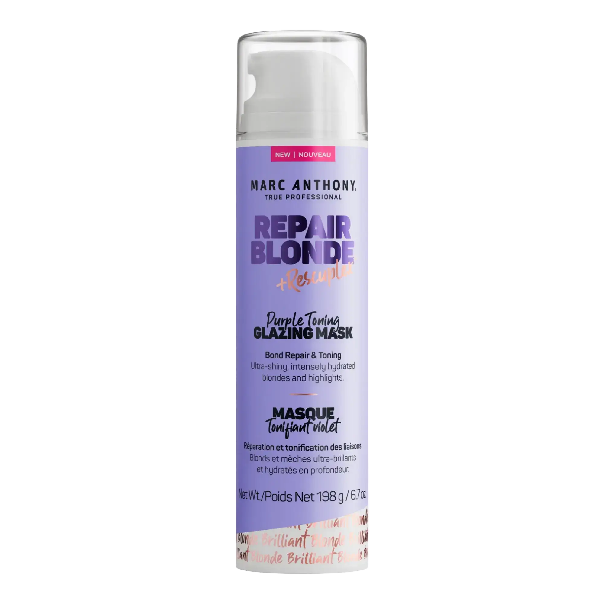 Marc Anthony Repair Blonde Purple Toning Glazing Mask