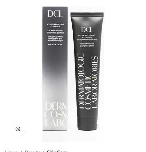 DCL Skincare ACTIVE MATTIFYING CLEANSER 2% SALYCYLIC ACID