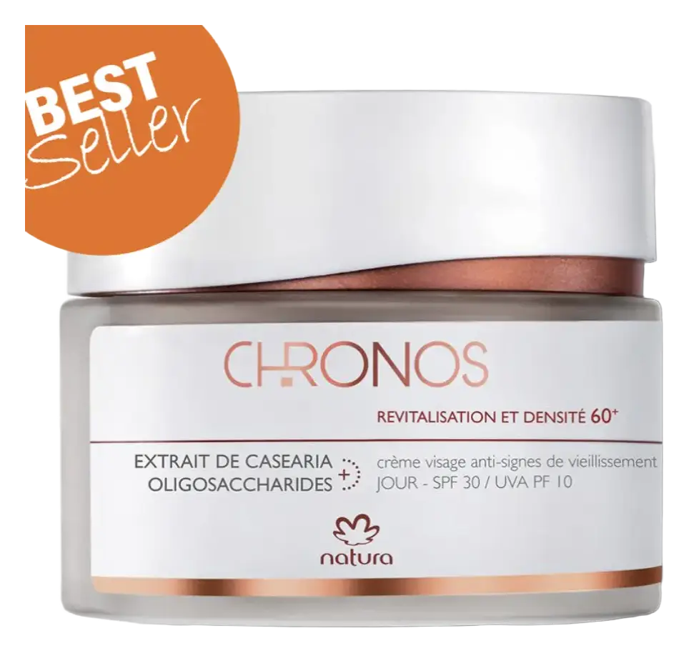 Natura Creme Para O Rosto 60+ Dia Antirrugas - Chronos