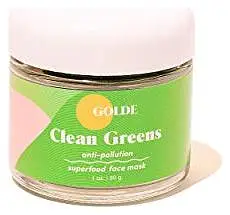 Golde Clean Greens Edible Superfood Facial Mask