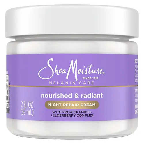 Shea Moisture Melanin Care Night Repair Cream