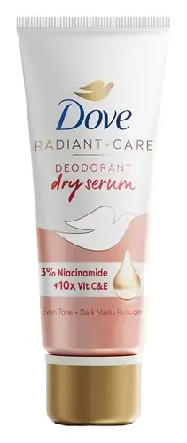Dove Radiant + Care Deodorant Dry Serum 3% Niacinamide + 10x Vitamin C & E