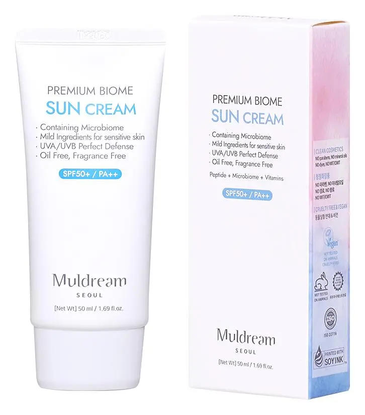 Muldream Premium Biome Sun Cream SPF 50+