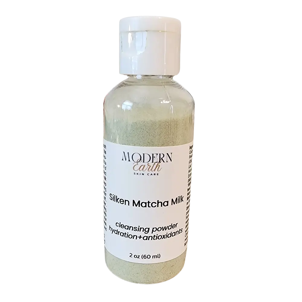 Modern Earth Skincare Silken Matcha Milk Cleansing Powder