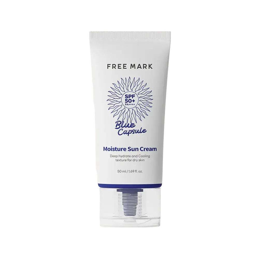 Jaminkyung Free Mark Blue Capsule Moisture Sun Cream SPF50+ PA++++