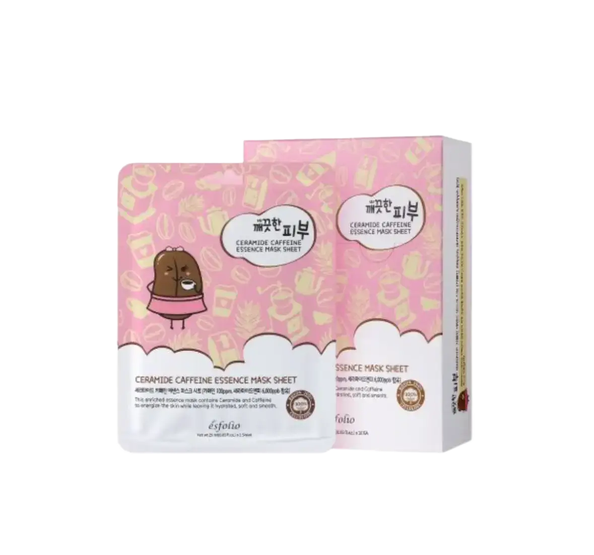 Esfolio Essence Mask Sheet Ceramide Caffeine