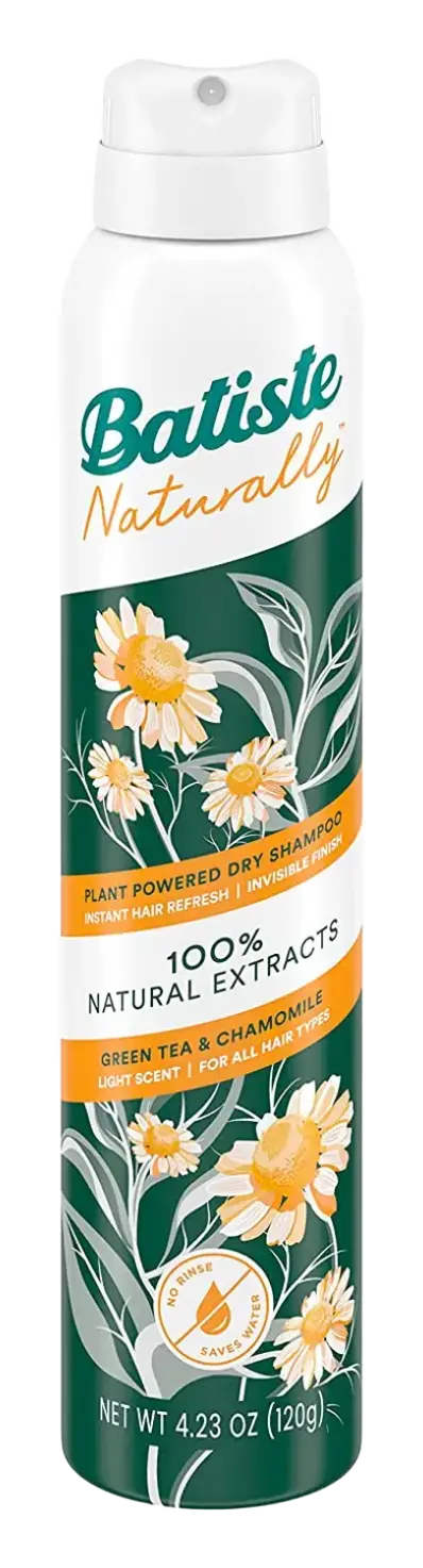 Batiste Naturally Dry Shampoo Green Tea & Chamomile