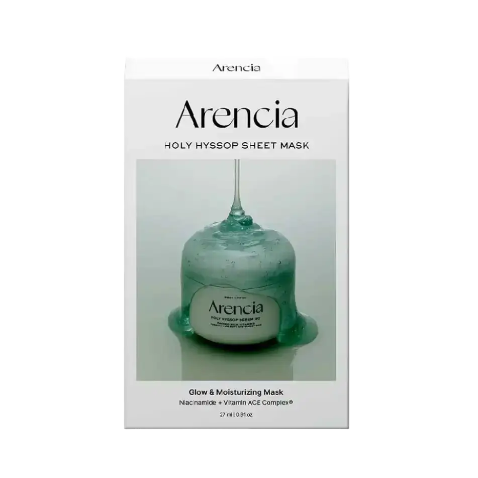 Arencia Holy Hyssop Sheet Mask