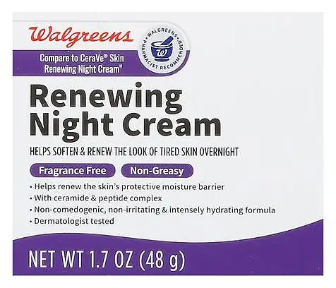 Walgreens Renewing Night Cream