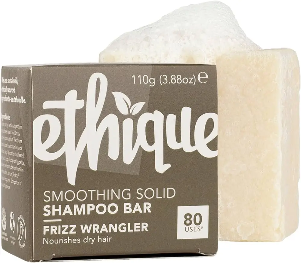 Ethique Frizz Wrangler Smoothing Solid Shampoo Bar