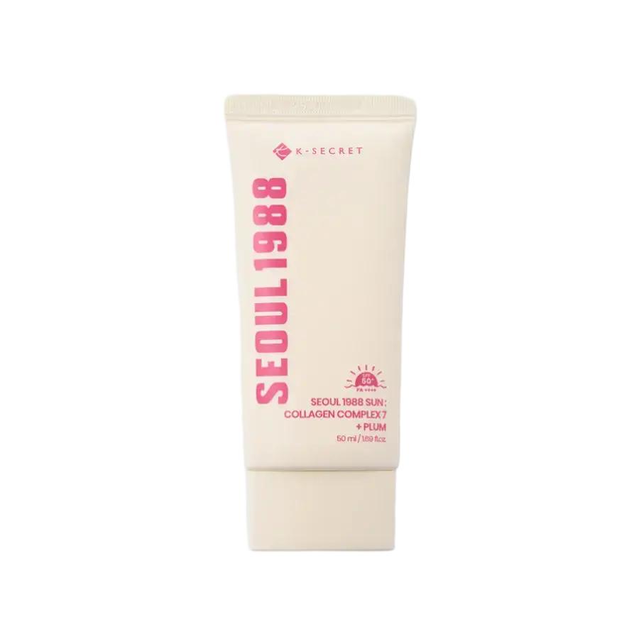 K-Secret Seoul 1988 Sun : Collagen Complex 7 + Plum SPF 50+