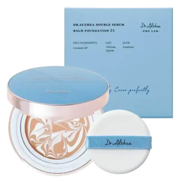 Dr. Althea Double Serum Balm Foundation 21 Rose Ivory