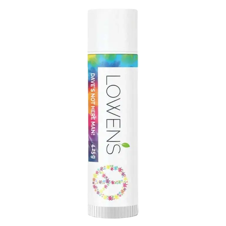 Lowen’s Dave’s Not Here Man! Unflavored Hemp Seed Oil Lip Balm