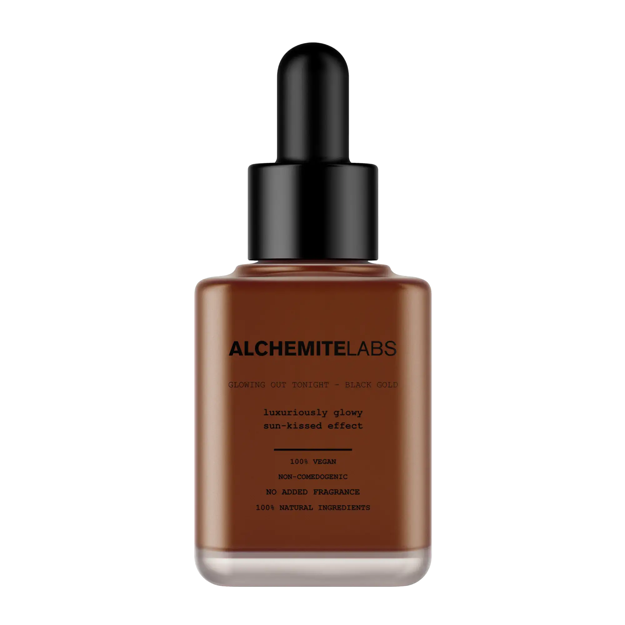 Alchemitelabs Glowing Out Tonight Black Gold Bronzing Oil