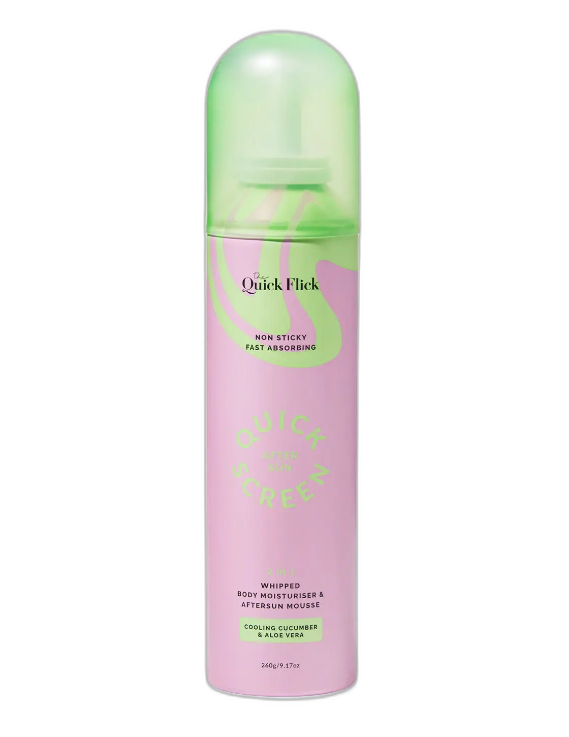 The Quick Flick Whipped Body Moisturizer And Aftersun Mousse