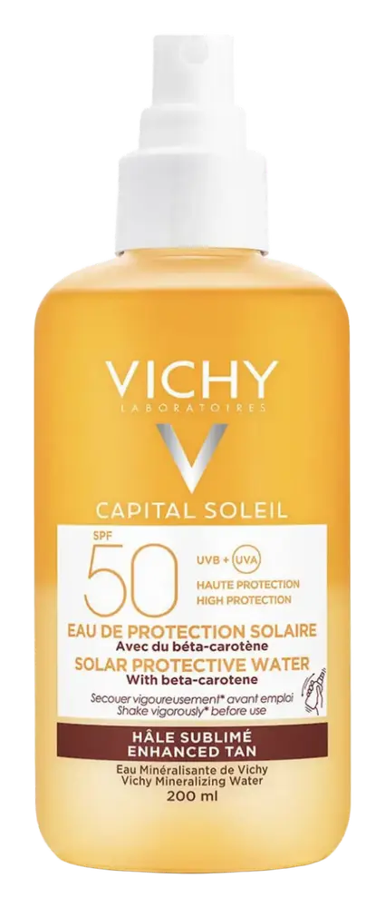 Vichy Capital Soleil Solar Protective Water SPF 50 Enhanced Tan